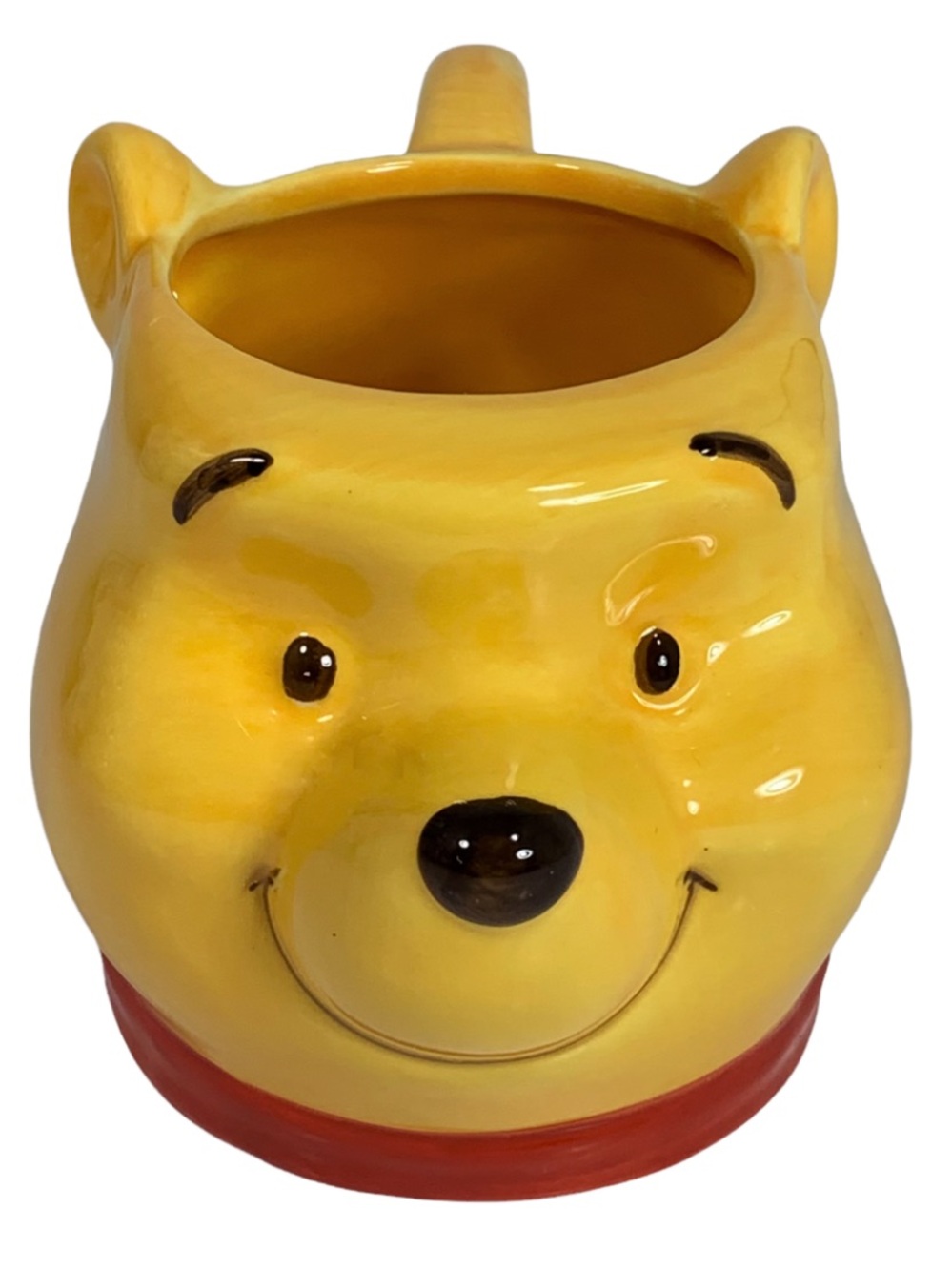 Disney Store Winnie the Pooh 3D Ceramic Coffee Mug Hand Painted NWT Collectible